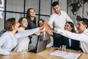 liderança e construção de equipes